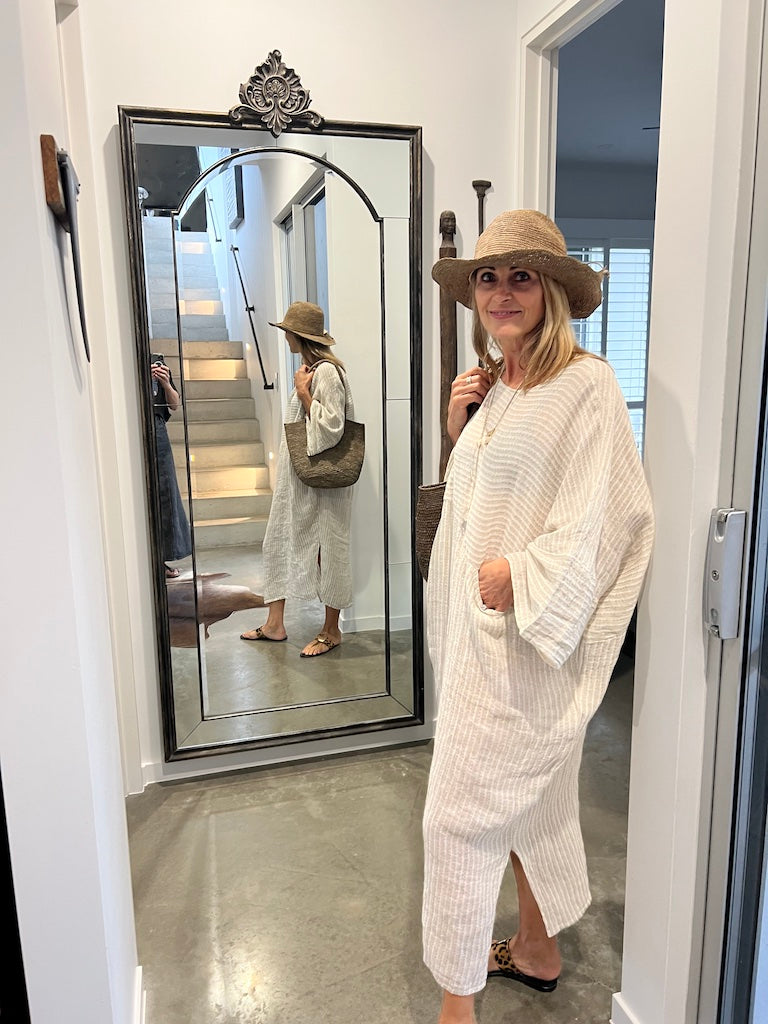 Estilo Emporio Nebbilio Linen Dress - Lyla