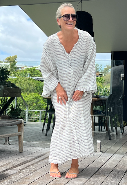 Estilo Emporio Zorba Maxi Linen Dress