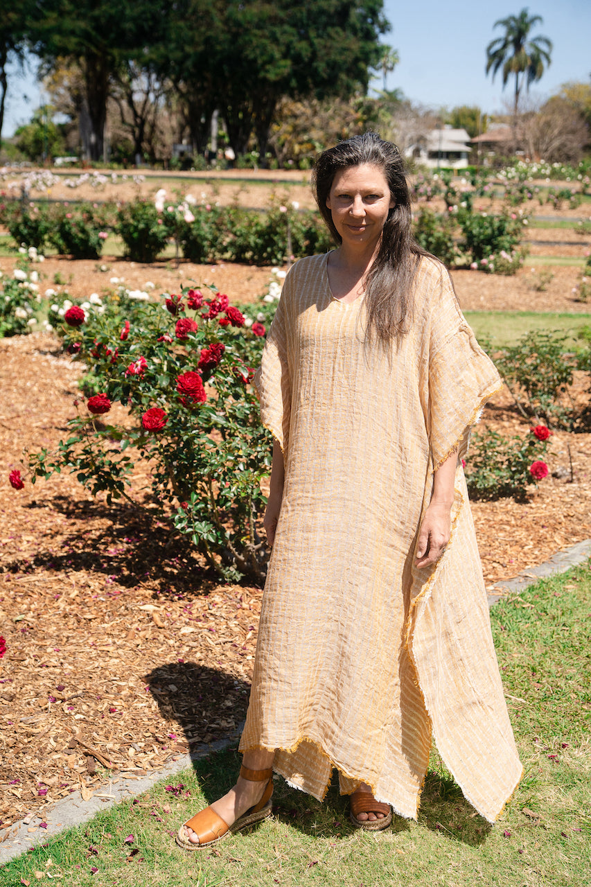 Exclusive: Estilo Emporio Polla Maxi Kaftan - Pappagallo Ora