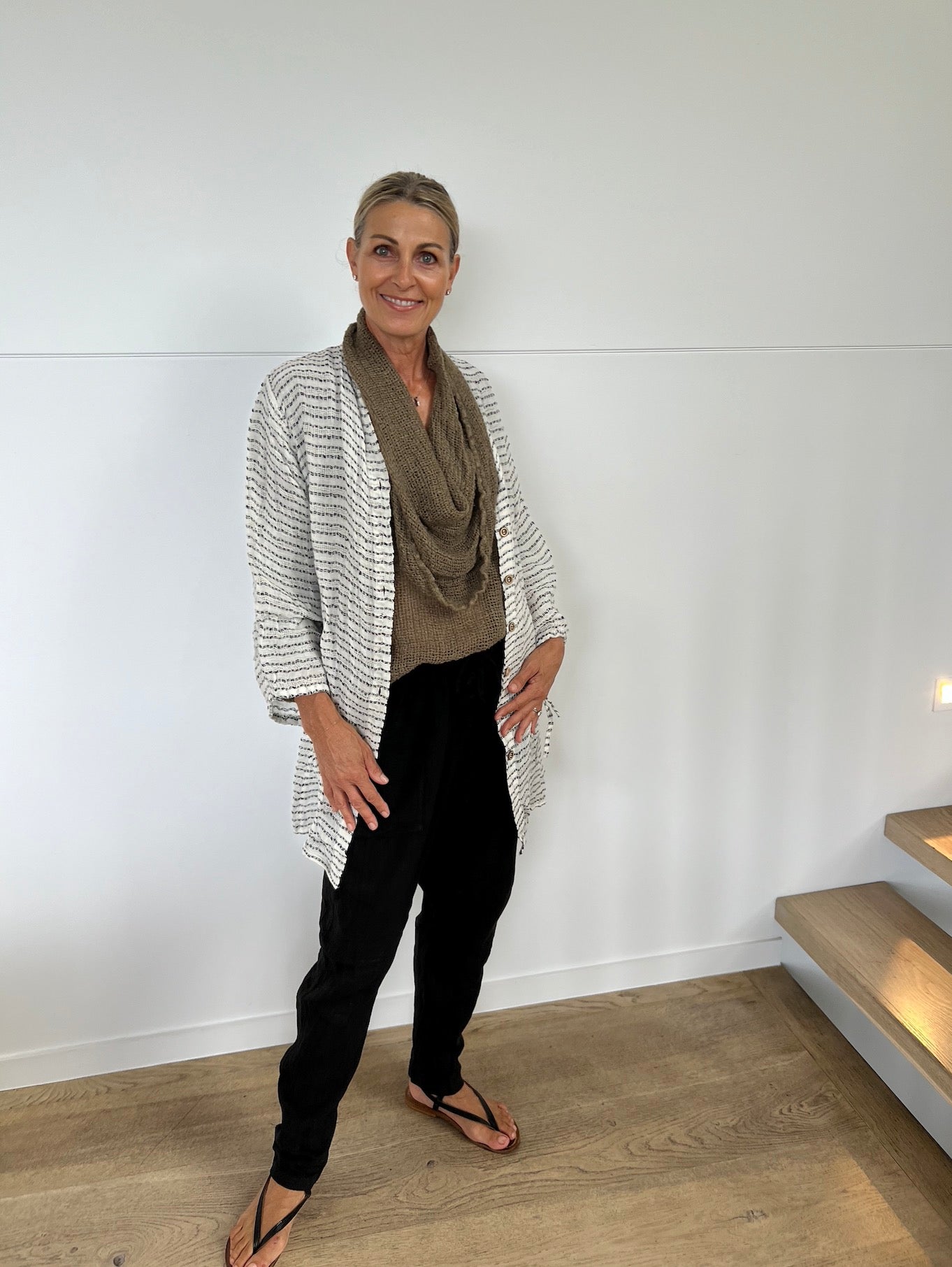 Estilo Emoporio Manta Mini Linen Dress