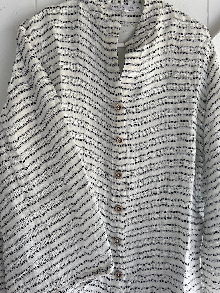 Estilo Emoporio Manta Mini Linen Dress