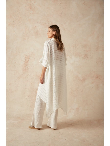 Estilo Emporio La Cota Cover Up Linen Dress