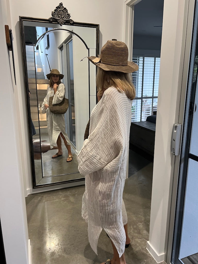 Estilo Emporio Nebbilio Linen Dress - Lyla