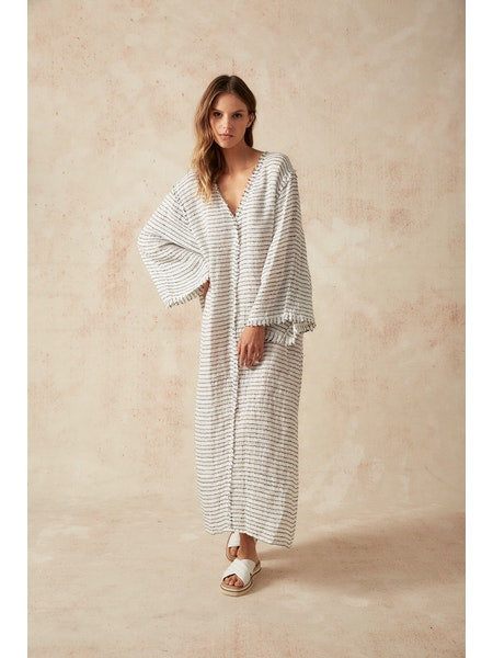 Estilo Emporio Zorba Maxi Linen Dress