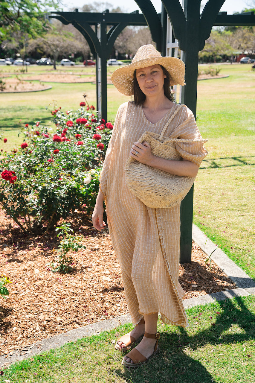 Exclusive: Estilo Emporio Polla Maxi Kaftan - Pappagallo Ora