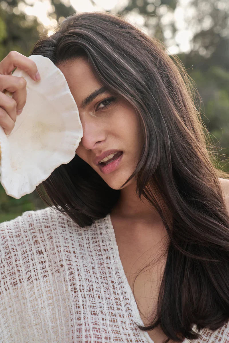 Estilo Emporio Cuadra Top + Dress Cestino Panna